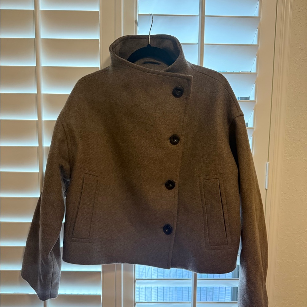Rouje Tan Cape Jacket - Picture 3 of 6
